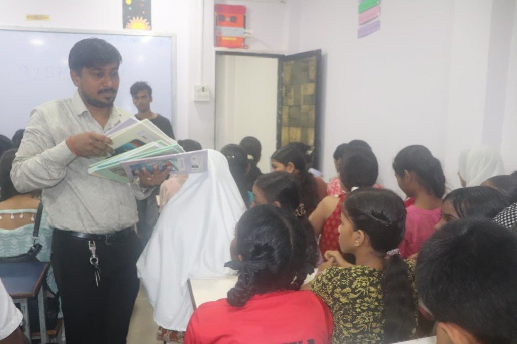 Classroom Study Material & Book Distribution